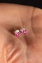 Heliophilia Silver Pendientes de Plata de Ley 925 Stud 4,5 mm